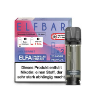Elfbar PodToGo Pods | Prefilled | 2ml | 20 mg/ml Nikotinsalz Mix Berries