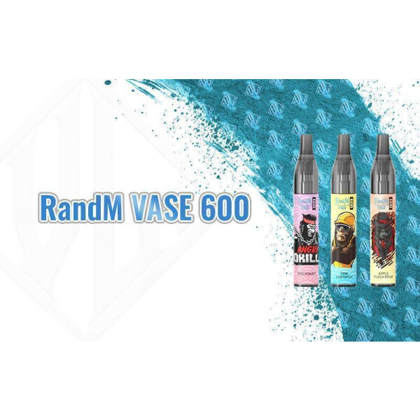RandM Tornado Vape Vase 600 - Einweg E-Zigaretten | bis zu 600 Puffs | 350mAh |