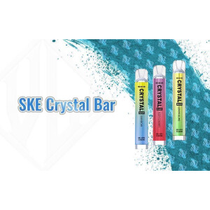 SKE Crystal Bar - Einweg E-Zigaretten | bis zu 600 Puffs...