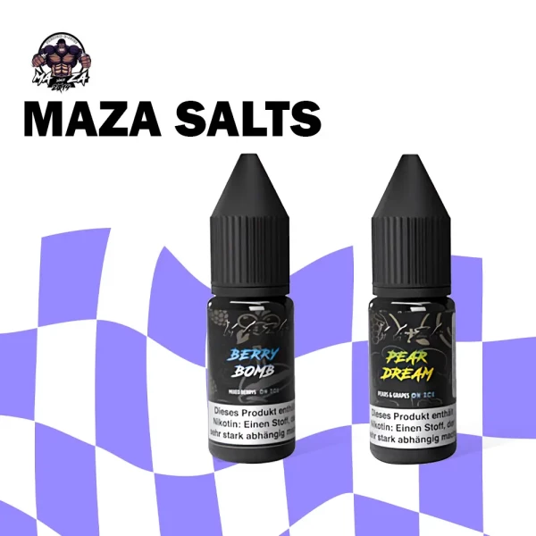 MAZA Nikotinsalzliquids - Neue Steuer 0,26€/ml