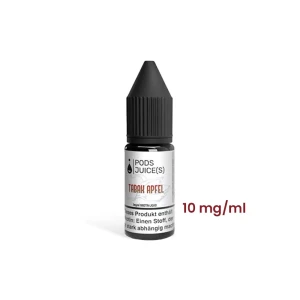 Pod Juices Nikotinsalzliquids 10 mg/ml Tabak Apfel