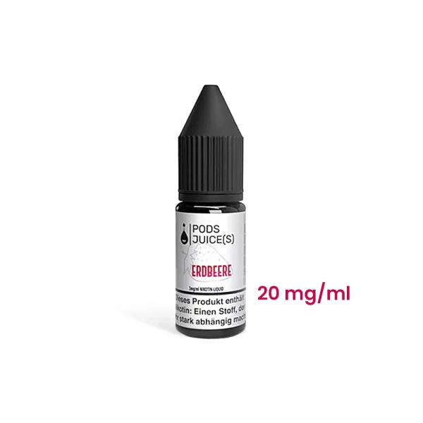 Pod Juices Nikotinsalzliquids 20 mg/ml Erdbeere