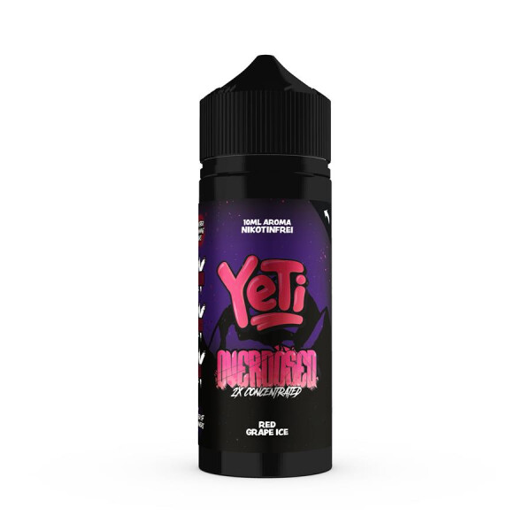 Yeti Overdosed Longfill Red Grape Ice