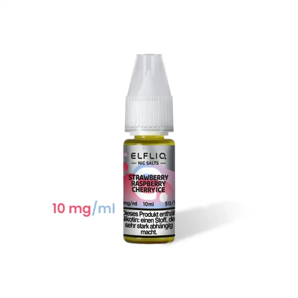 Elfliq Nikotinsalzliquids 10 mg/ml Strawberry Raspberry Cherry Ice