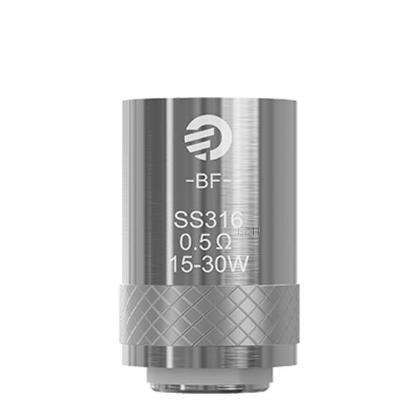 5x JOYETECH BF SS316 Coil Verdampferkopf 0.5 Ohm