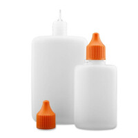 Liquid Dropper Flasche flach 125ml Füllvolumen von ZAZO