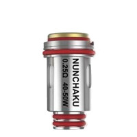 4x Uwell Nchku Coil Verdampferkopf 0.14 mesh Ohm