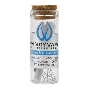Vandy Vape Prebuilt Ni80 Superfine MTL Fused Clapton Coil...