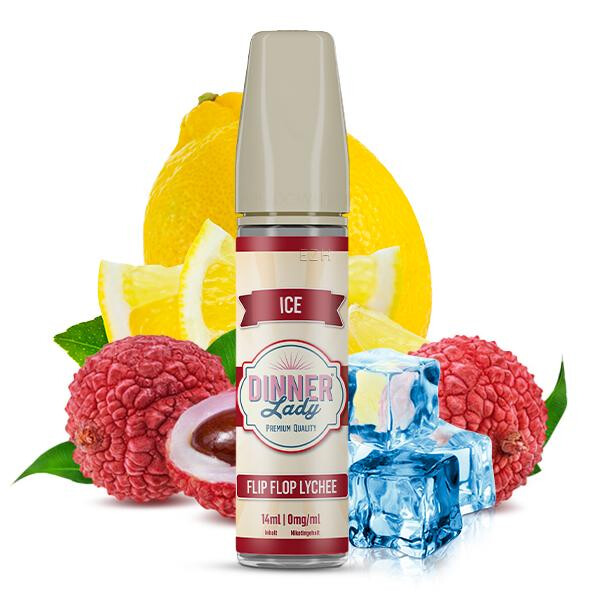 DINNER LADY ICE Flip Flop Lychee Aroma 14 ml