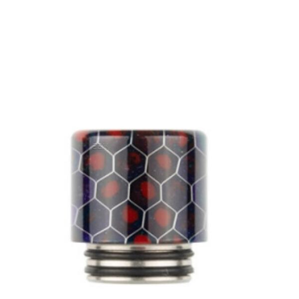 Reewape Snakeskin 510 / 810 Drip Tip lila-rot Farbe