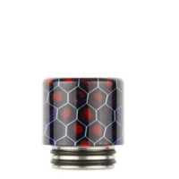 Reewape Snakeskin 510 / 810 Drip Tip lila-rot Farbe