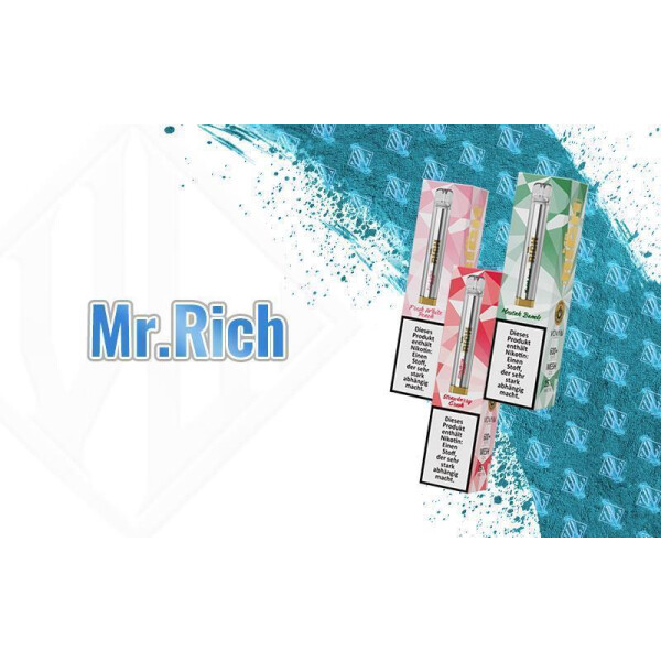 Mr. R!CH - Einweg E-Zigaretten | bis zu 600 Puffs | 400mAh | 10 Sorten