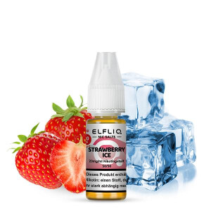 ELFBAR ELFLIQ Strawberry Ice Nikotinsalz Liquid 10 ml...