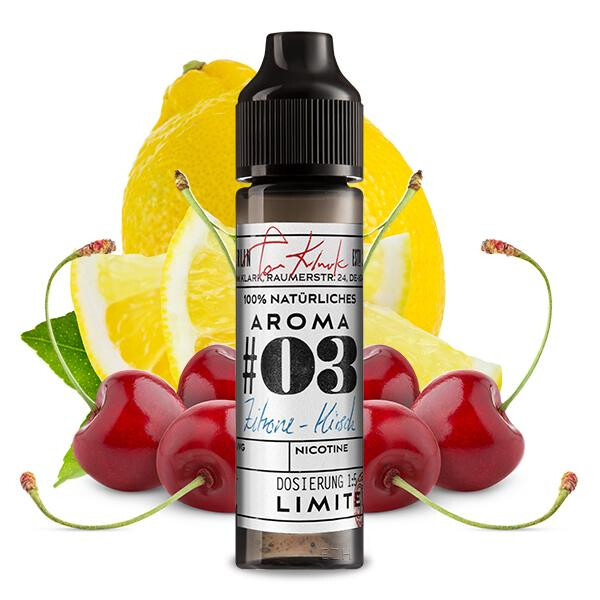 TOM KLARKS Natürliches Aroma No.3 Zitrone-Kirsch Aroma 10ml