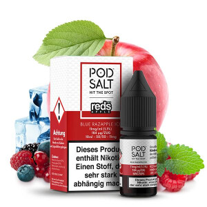 POD SALT FUSION Reds Apple Blue Razapple Ice Nikotinsalz...