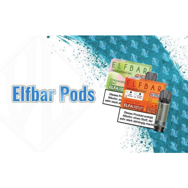 Elfbar PodToGo Pods | Prefilled | 2ml | 20 mg/ml Nikotinsalz