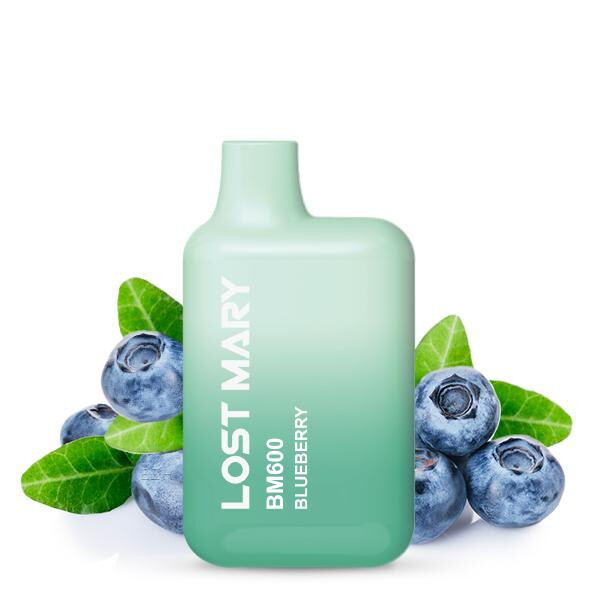 Lost Mary BM600 CP Einweg E-Zigarette - Blueberry 20mg Nikotinmenge