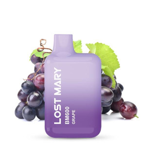 Lost Mary BM600 CP Einweg E-Zigarette - Grape 20mg...