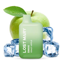 Lost Mary BM600 CP Einweg E-Zigarette - Crazy Apple 20mg Nikotinmenge