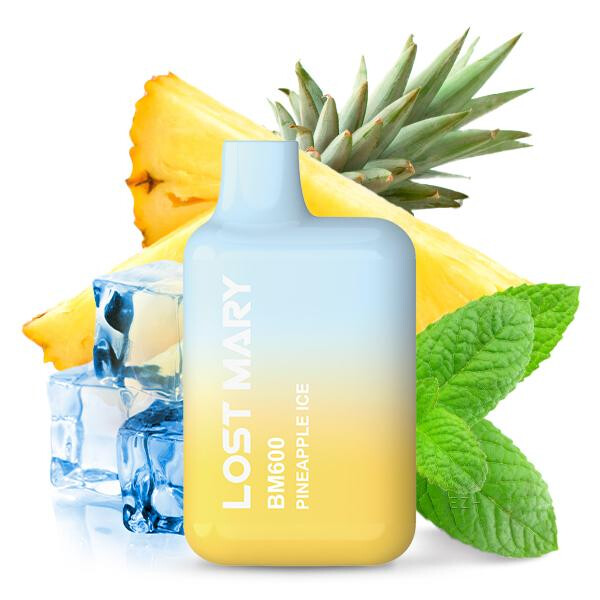 Lost Mary BM600 CP Einweg E-Zigarette - Pineapple Ice 20mg Nikotinmenge