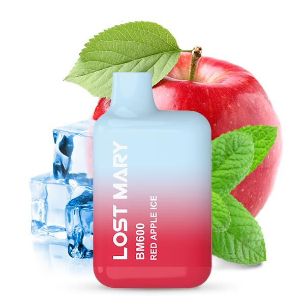 Lost Mary BM600 CP Einweg E-Zigarette - Red Apple Ice 20mg Nikotinmenge