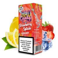 BAD CANDY Strawberry Splash Nikotinsalz Liquid 10 ml 20mg Nikotinmenge