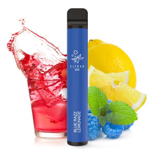 Elfbar 600 Einweg E-Zigarette - Blue Razz Lemonade 0mg...
