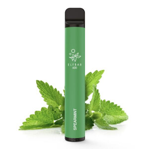 Elfbar 600 Einweg E-Zigarette - Spearmint 20mg Nikotinmenge