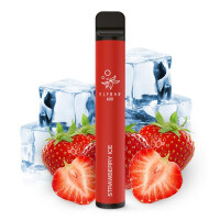 Elfbar 600 Einweg E-Zigarette - Strawberry Ice 0mg Nikotinmenge