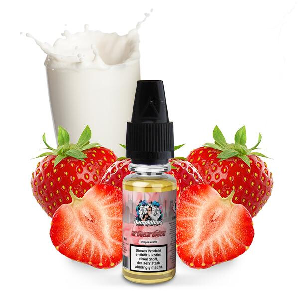 DAMPFDIDAS Erdbeerdidas Nikotinsalz Liquid 10 ml 10mg Nikotinmenge