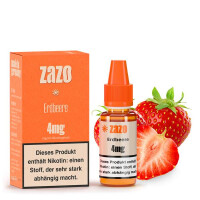 ZAZO Classics Erdbeere Liquid 10ml 12mg Nikotinmenge