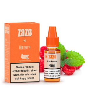 ZAZO Classics Himbeere Liquid 10ml 12mg Nikotinmenge