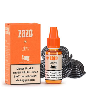 ZAZO Classics Lakritz Liquid 10ml 12mg Nikotinmenge