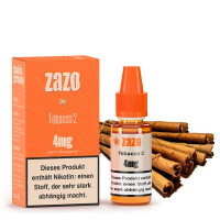 ZAZO Classics Tobacco 2 Liquid 10ml 12mg Nikotinmenge