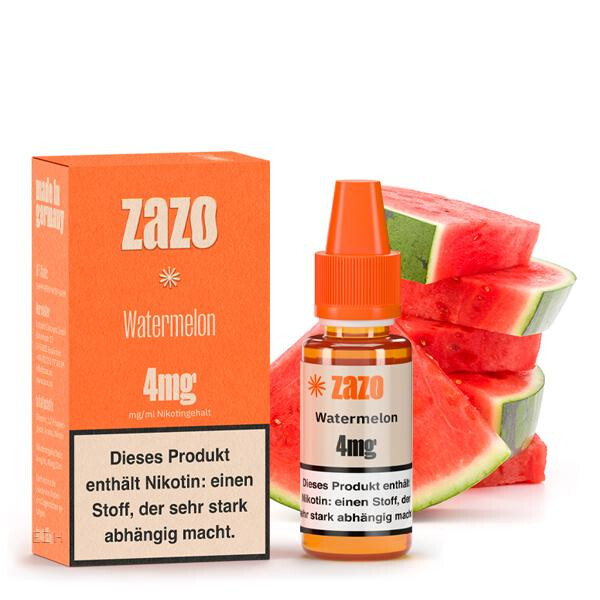 ZAZO Classics Watermelon Liquid 10ml 12mg Nikotinmenge