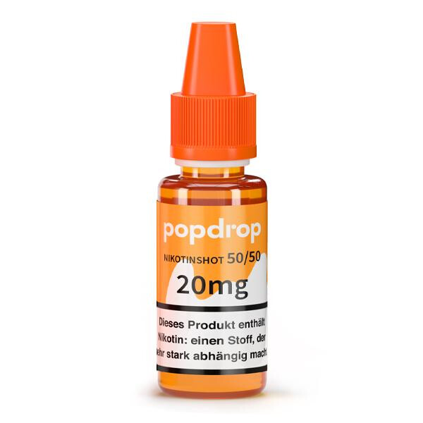 POPDROP Nikotin-Shot 50/50 20mg Nikotinmenge