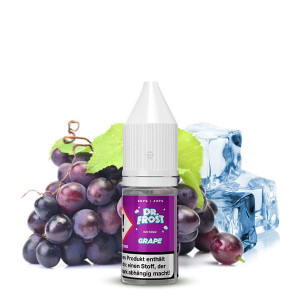 DR. FROST Ice Cold Grape Nikotinsalz Liquid 10 ml 20mg...