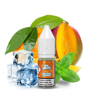 DR. FROST Ice Cold Orange Mango Nikotinsalz Liquid 10 ml...