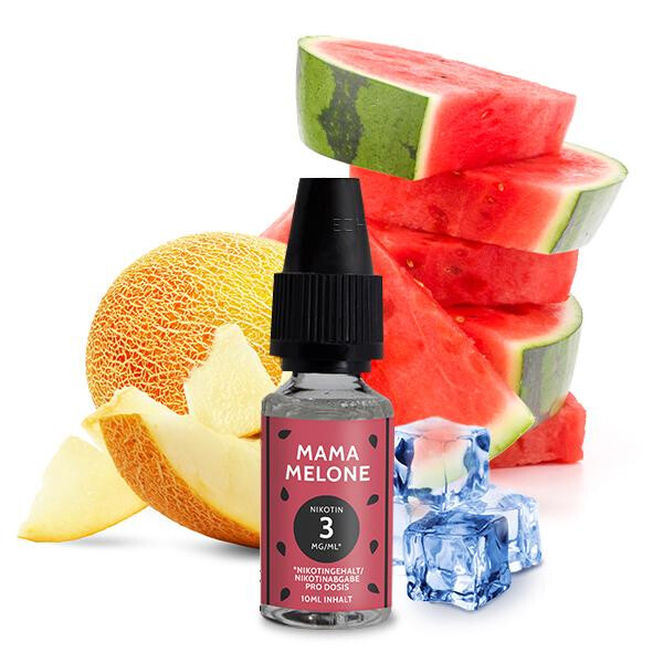 TANTE DAMPF Mama Melone Liquid 10 ml 3mg Nikotinmenge