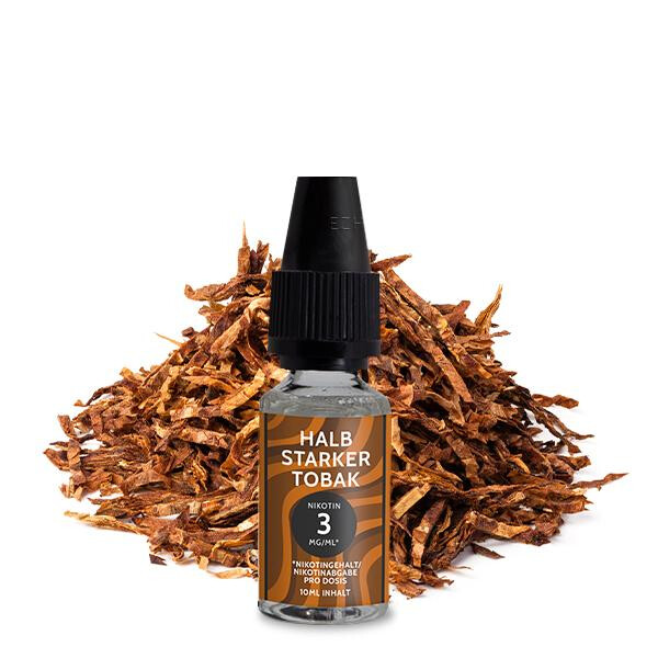 TANTE DAMPF Halb Starker Tobak Liquid 10 ml 12mg Nikotinmenge