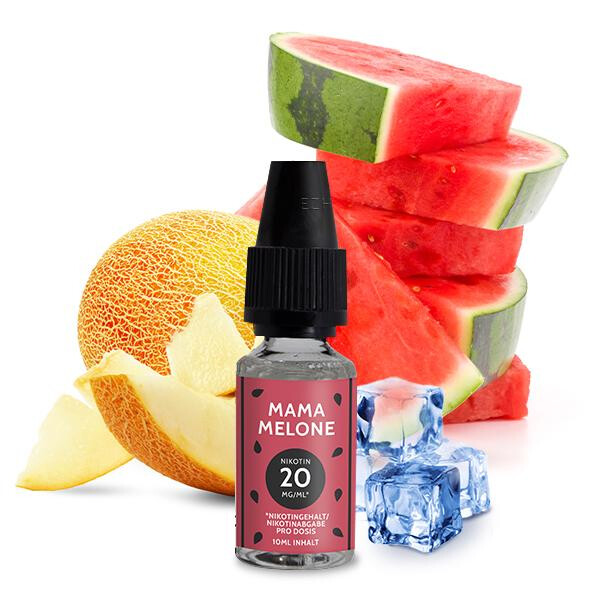 TANTE DAMPF Mama Melone Nikotinsalz Liquid 10ml 20mg Nikotinmenge
