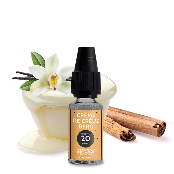 TANTE DAMPF Créme de Créuzberg Nikotinsalz Liquid 10ml 20mg Nikotinmenge