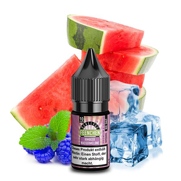 NEBELFEE Himbeer Wassermelone Feenchen Nikotinsalz Liquid 10ml 20mg Nikotinmenge