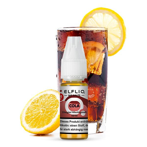 ELFBAR ELFLIQ Cola Nikotinsalz Liquid 10 ml 20mg Nikotinmenge