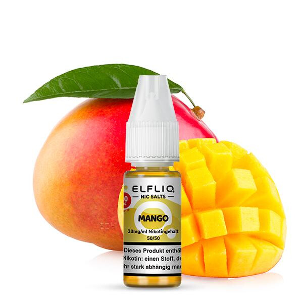 ELFBAR ELFLIQ Mango Nikotinsalz Liquid 10 ml 10mg Nikotinmenge