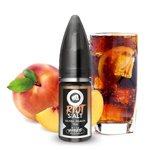 RIOT SQUAD Black Edition Ultra Peach Nikotinsalz Liquid...