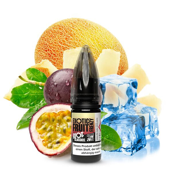 RIOT SQUAD Exotic Fruit Frenzy Nikotinsalz Liquid 10 ml 5mg Nikotinmenge