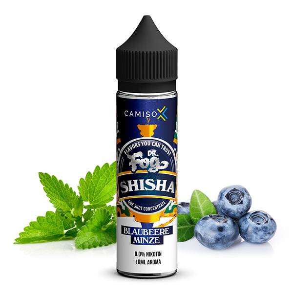 DR. FOG SHISHA Blaubeere Minze Aroma 10ml
