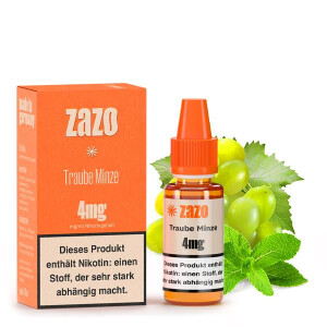 ZAZO Neo Traube Minze Liquid 10ml 8mg Nikotinmenge