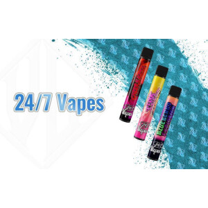 24/7 Vapes - Einweg E-Zigaretten | bis zu 600 Puffs |...